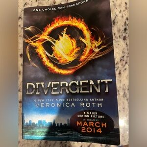 Divergent Book with Dramatic Cover​